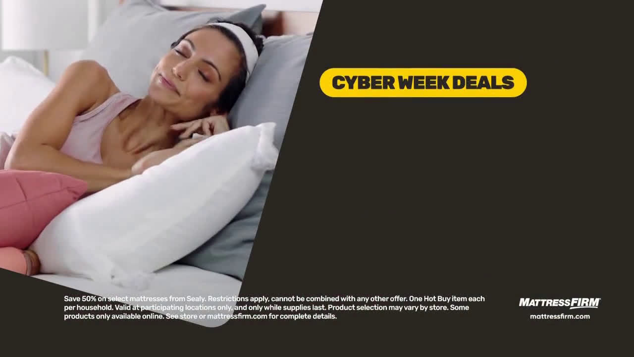  Cyber Week Sale - King For a Queen, Free Adjustable Base & 50% Off Selections