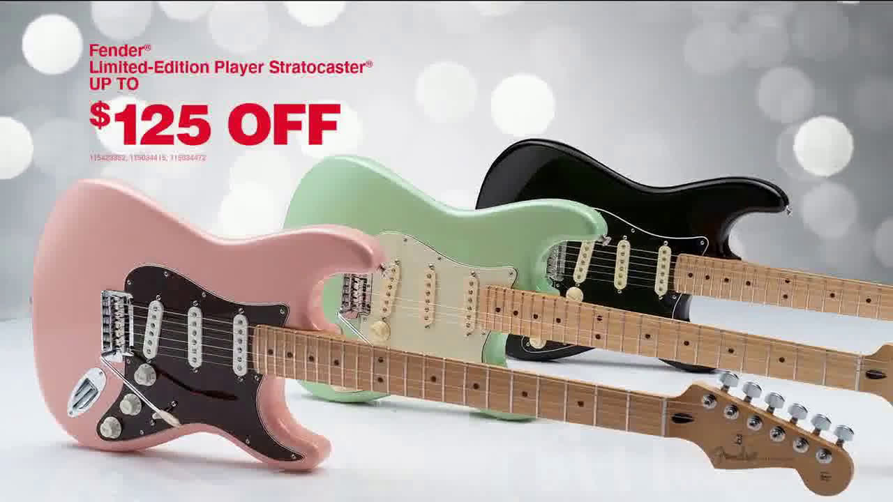  Biggest Sale of the Year - Fender Guitars
