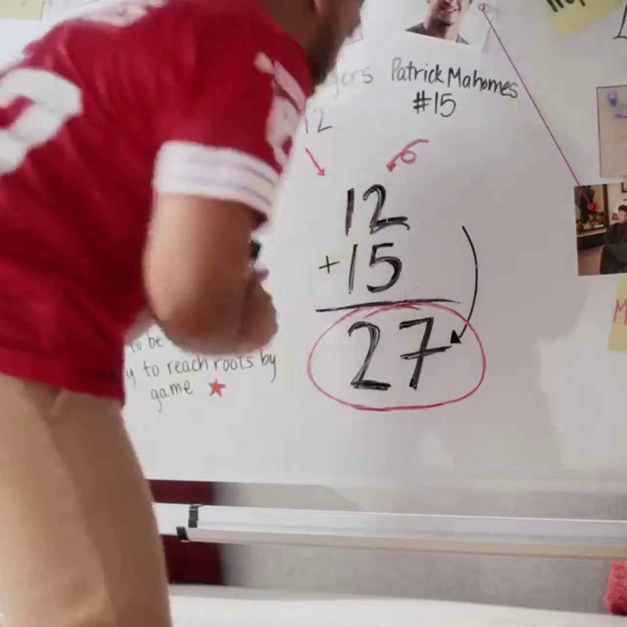  The man on the blackboard