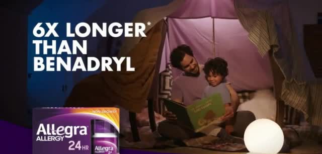 Allegra Millions of People- Children's Allergy Ad Commercial on TV