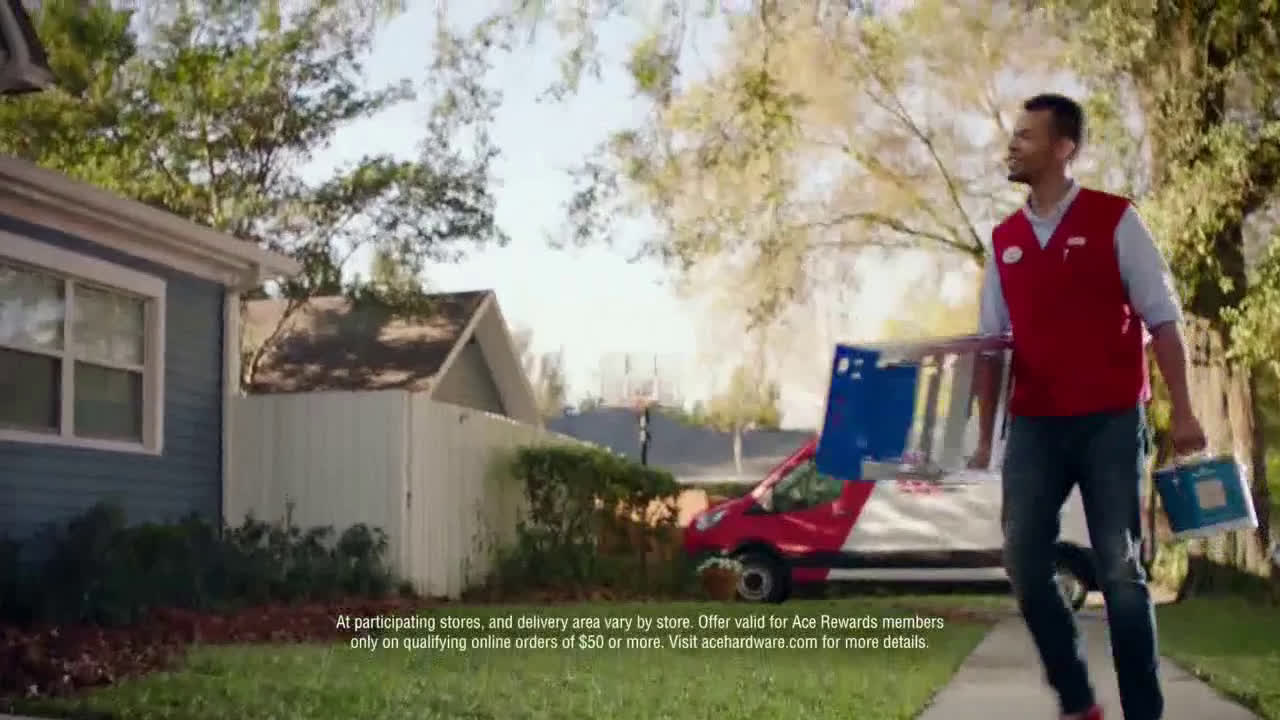 Ace Hardware Benjamin Moore Paint Free Delivery Ad Commercial on TV