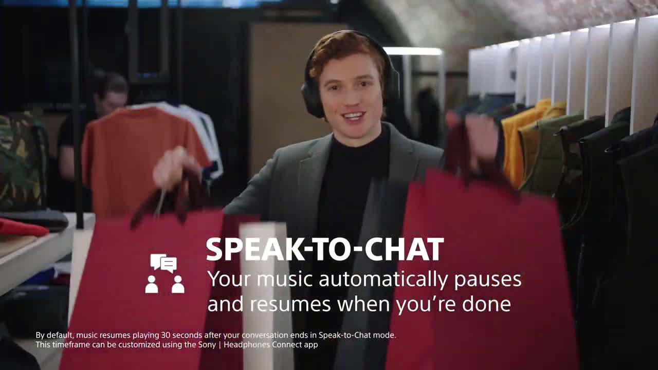  WH-1000XM4 Industry Leading Noise Canceling Headphones with Speak to Chat