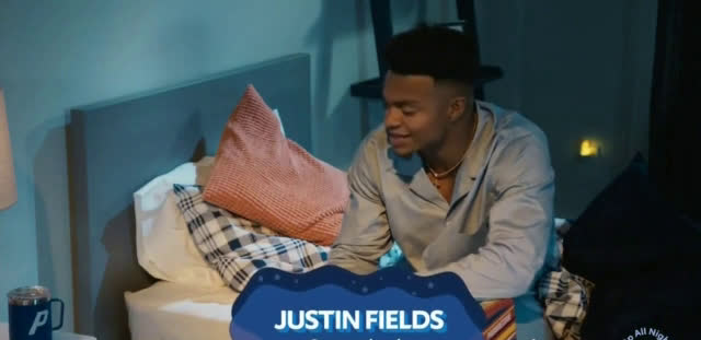  Justin fields and Nate Burleson in Progressive commercial
