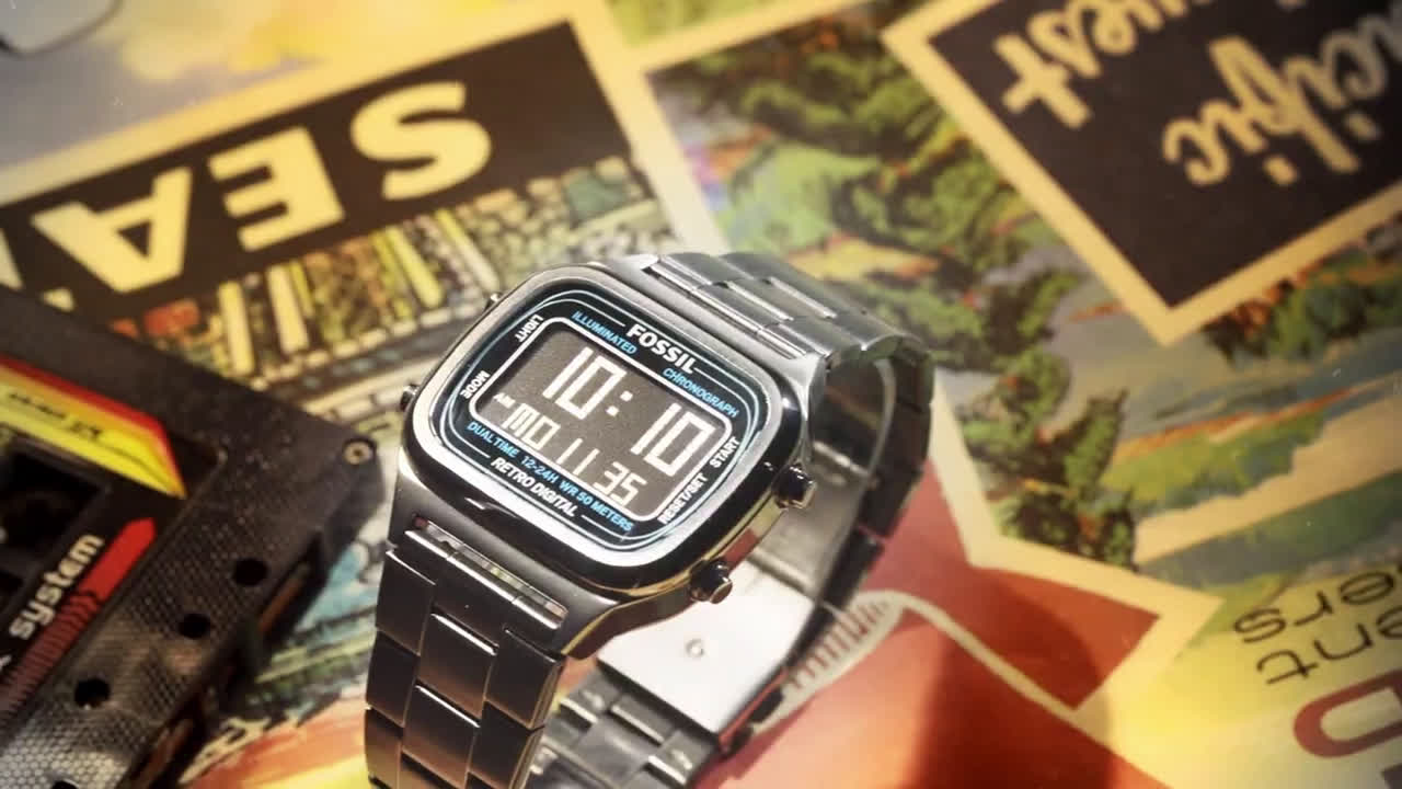  フォッシル「レトロ デジタル」－THE JAPAN COLLECTION