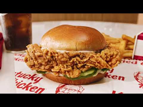  Asunto de pollo | El NUEVO Kentucky Fried Chicken Sandwich