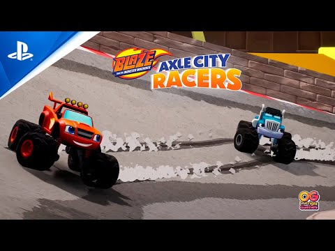  Blaze and the Monster Machines Axle City Racers - Announce Trailer | PS4