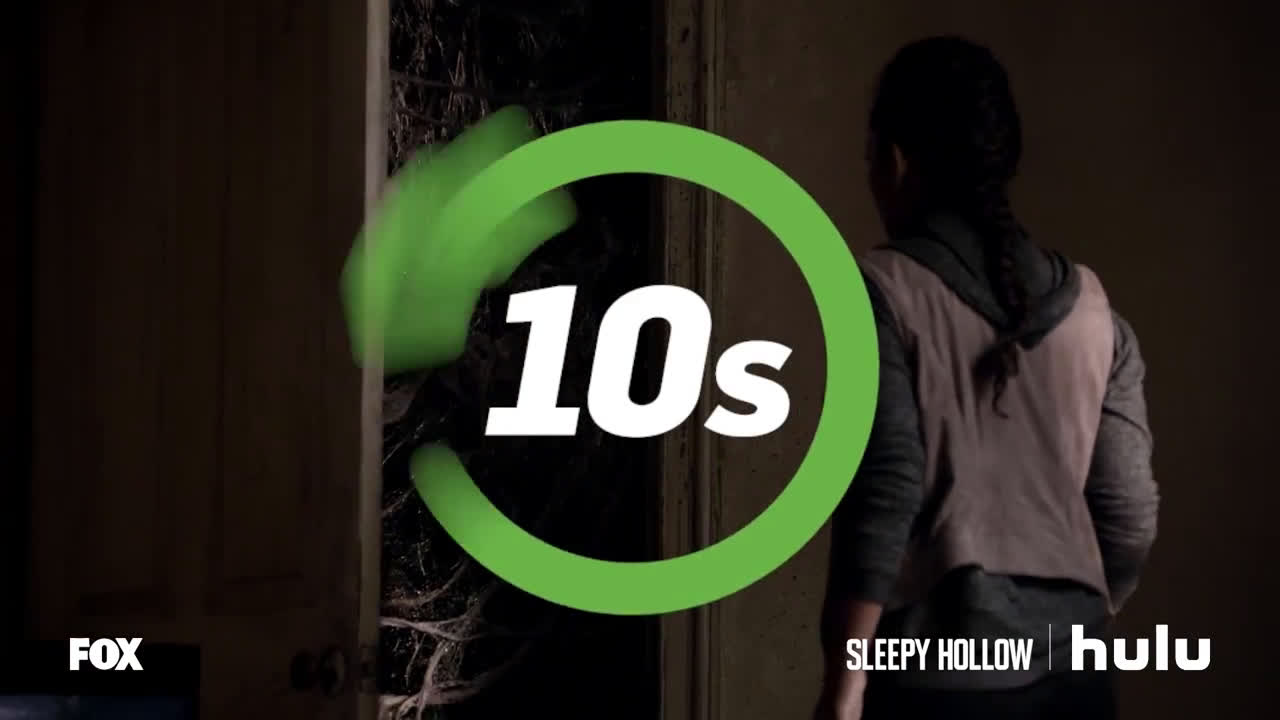 Hulu 10 Second Rewind Sleepy Hollow Commercial TV Spot