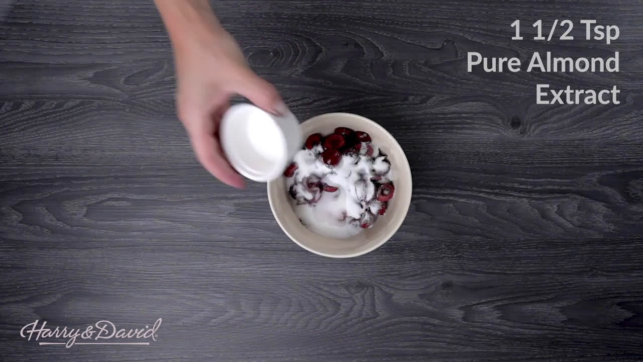  Cherry Almond Cobbler