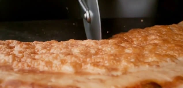  Parmesan Crusted Papadia - 'Noche de pizza'