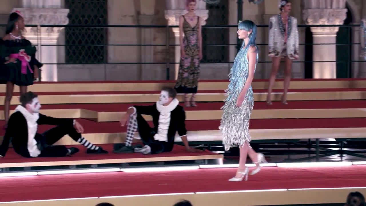  Venezia 2021: the Dolce&Gabbana Alta Moda Fashion Show in Piazzetta San Marco
