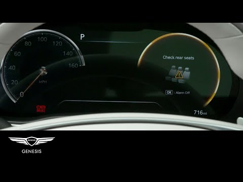  Rear Occupant Alert | Genesis GV70 | How-To | Genesis