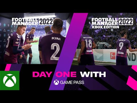  Football Manager 2022 | Day One with Xbox Game Pass