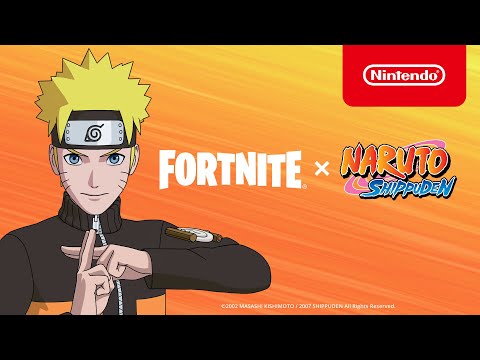  Naruto And The Rest Of Team 7 Arrive On The Fortnite Island - Nintendo Switch