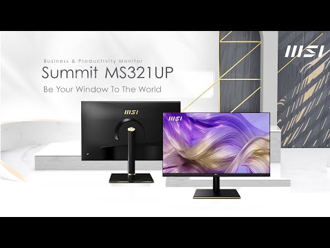  Summit MS321 Series: Stand on the Top and Go Beyond the Peak | Business & Productivity Monitor 