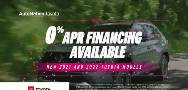  Toyota - 'Wrap Up the Year: 0% Financing'