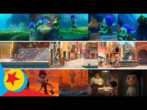  Journey Into Luca's Color Script | Color Script Chronicles | Pixar