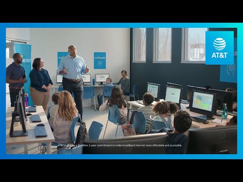 AT&T Charles Barkley and the children