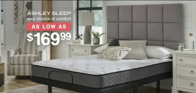  Stars & Stripes Mattress Sale - 'Ashley Sleep Queen'