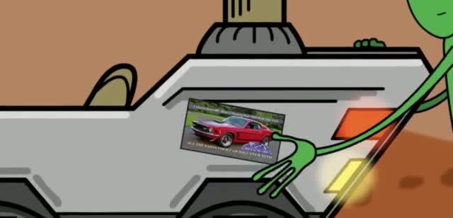 RockAuto Alien receives a dummy on Mars