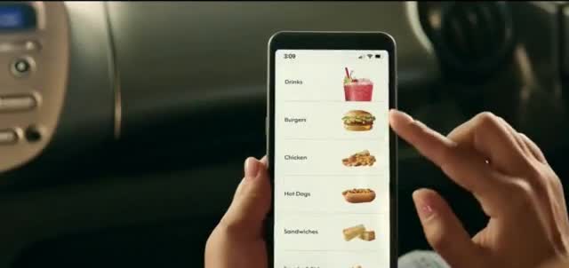 Sonic Woman can't make up her mind about Sonic Burger