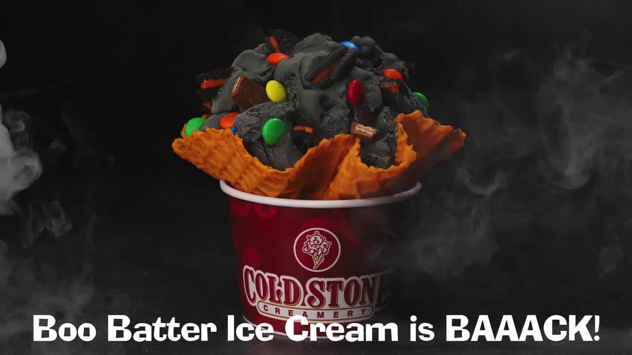 Cold Stone Creamery Boo Batter Ice Cream is BAAACK!