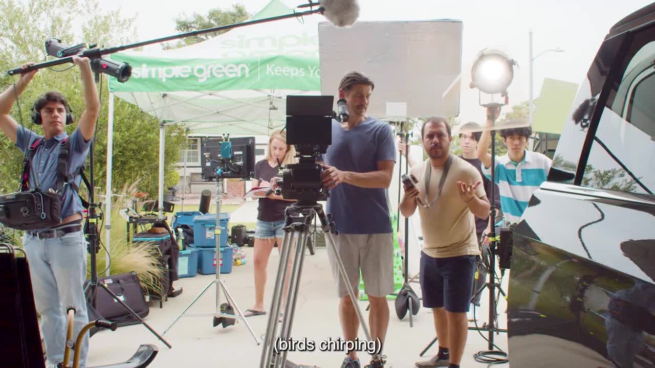  Man surprised by the mess inside his car