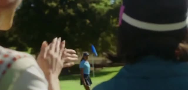  woman being an inspiration for future female golfers