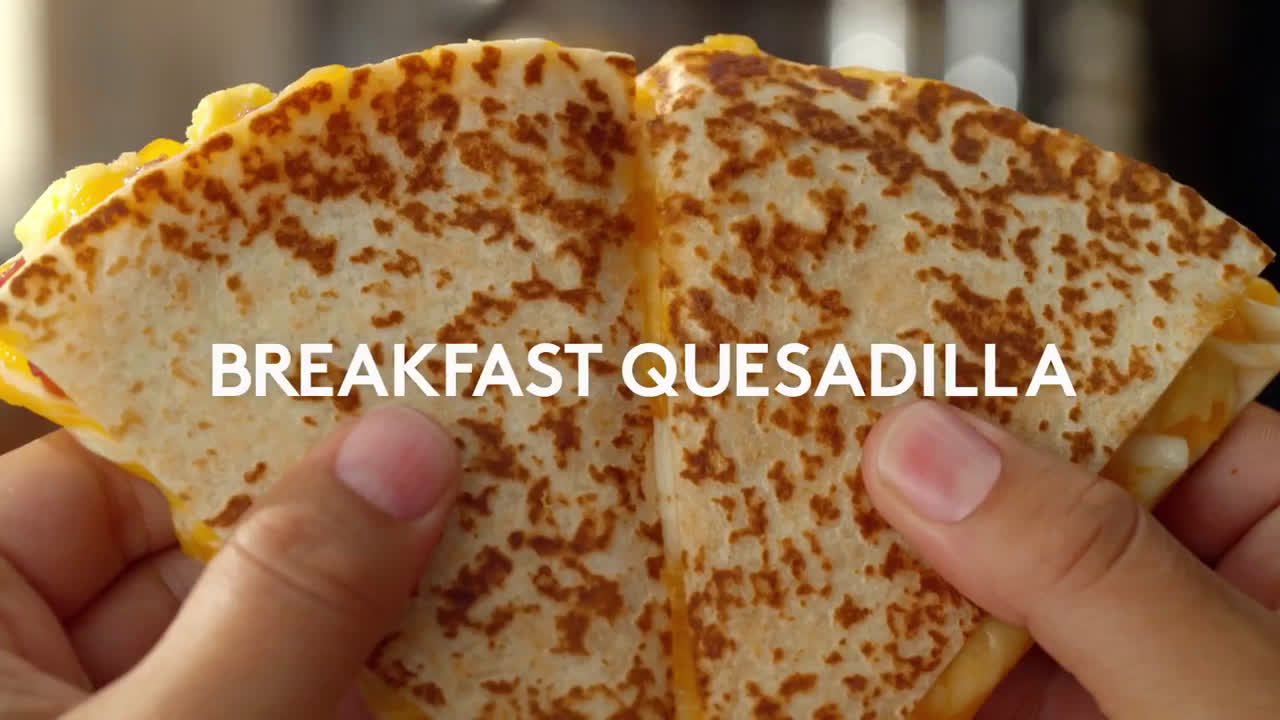 Taco Bell Breakfast Quesadilla Ad Commercial on TV