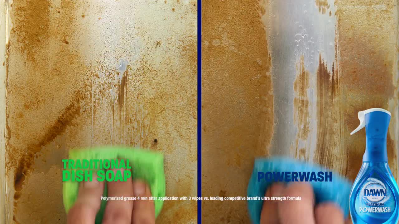 Dawn different cleanings