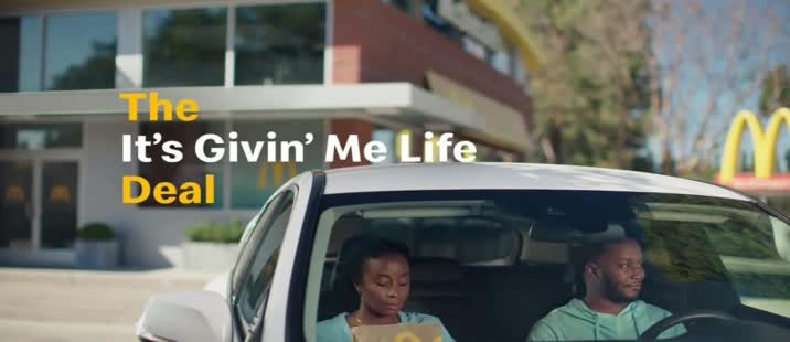 McDonald´s 'It's Givin' Me Life Deal: Triple Cheeseburger'