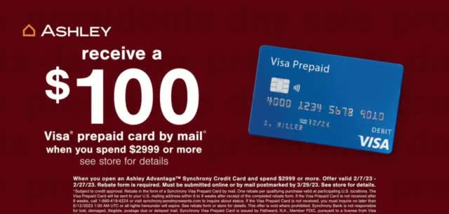  Presidents Day Sale 'Receive a $100 Prepaid Card'