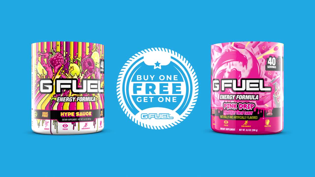 G FUEL Big Game BOGO | Buy 1, Get 1 Free