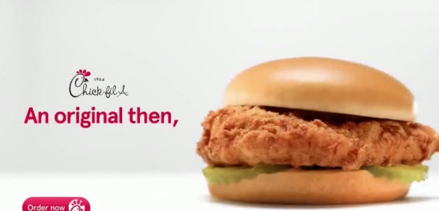 Chick-Fil-A Original Chicken Sandwich 'Original Then, Original Now'