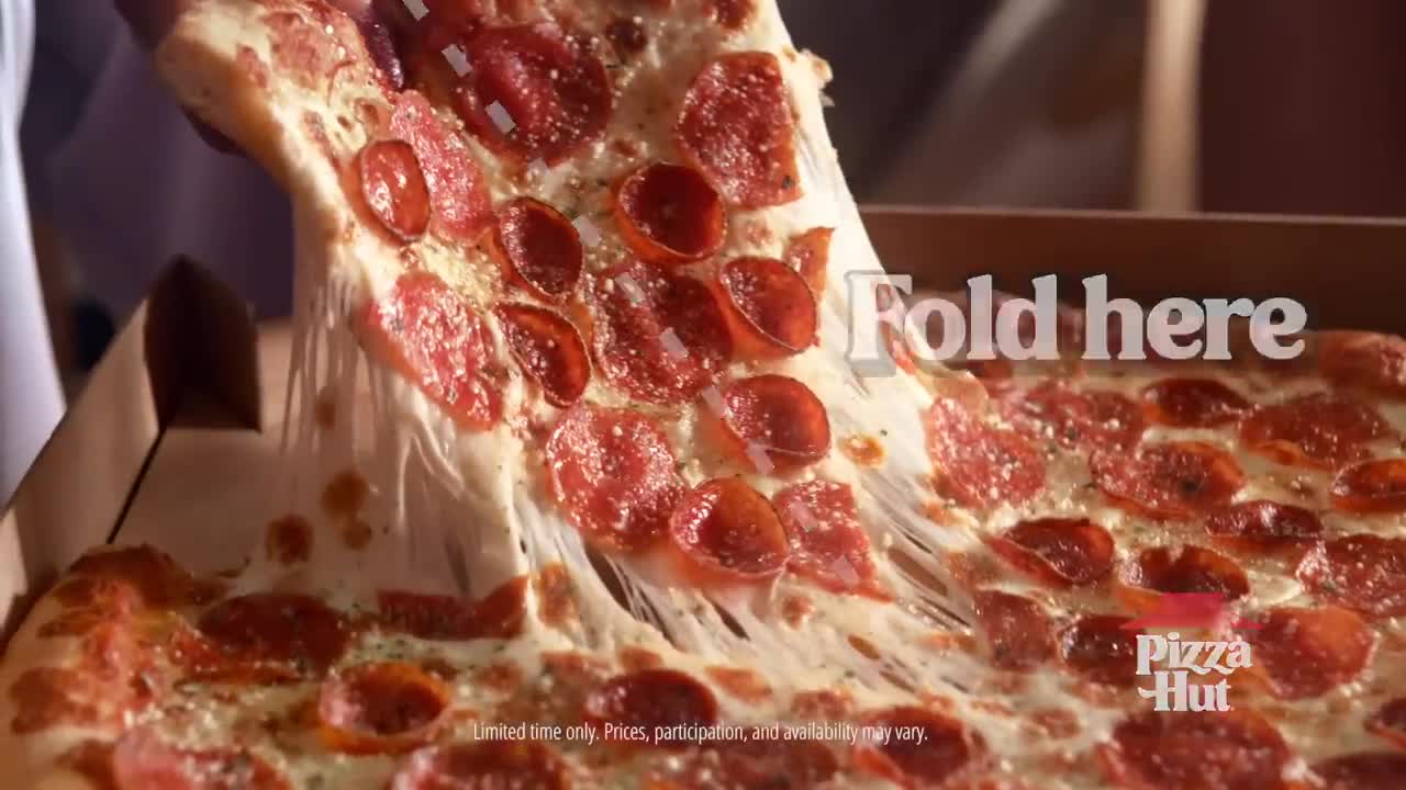 Pizza Hut The Big New Yorker—Bigger, Foldable, N York-style Crust