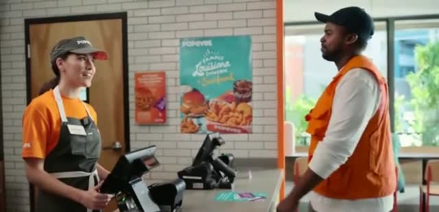 Popeyes 'Let Us Do the Fishing'