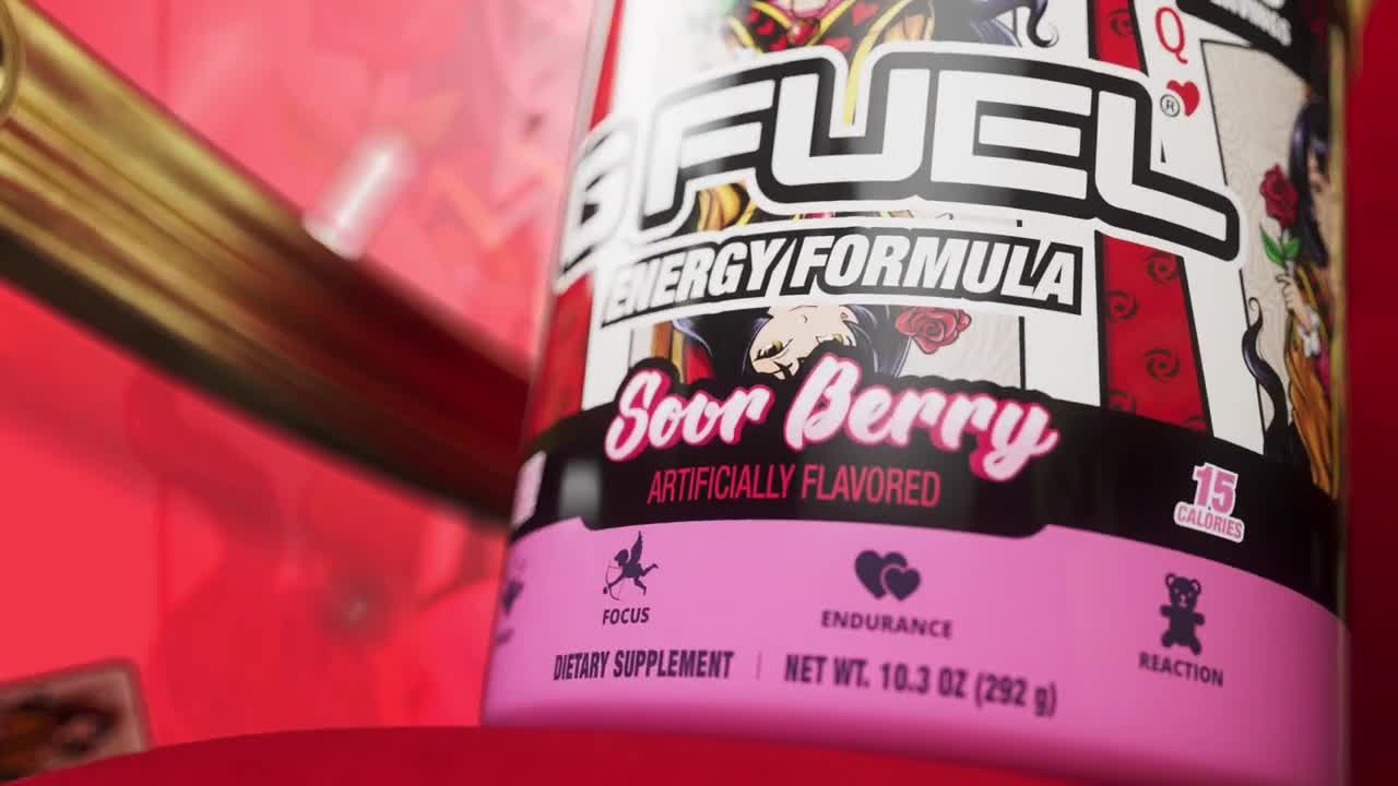 G FUEL Queen of Hearts Sour Berry Is Here! 