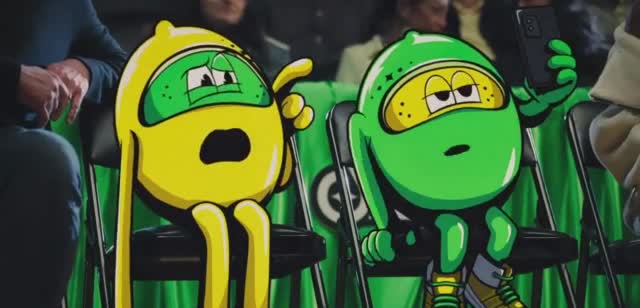 Starry Keke Palmer kisses with a man made out of Starry