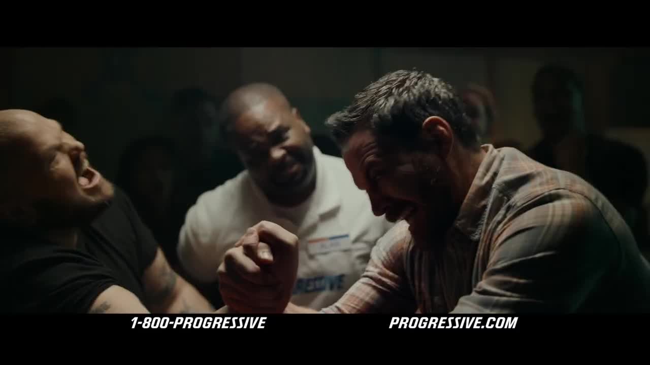  Man talks to Progressive operator about his home