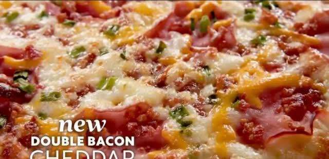 Papa Murphys Double Bacon Cheddar Pizza 'Fresh Out of My Oven'