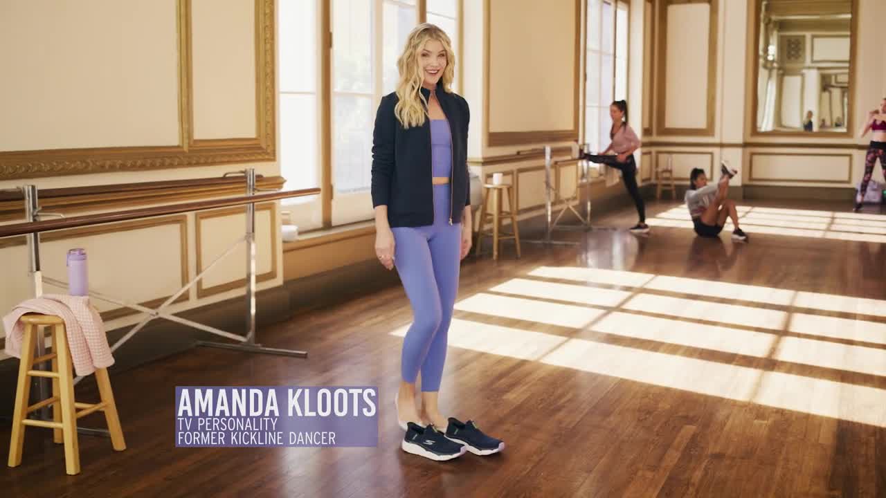  Amanda Kloots for Max Cushioning Skechers Slip-ins