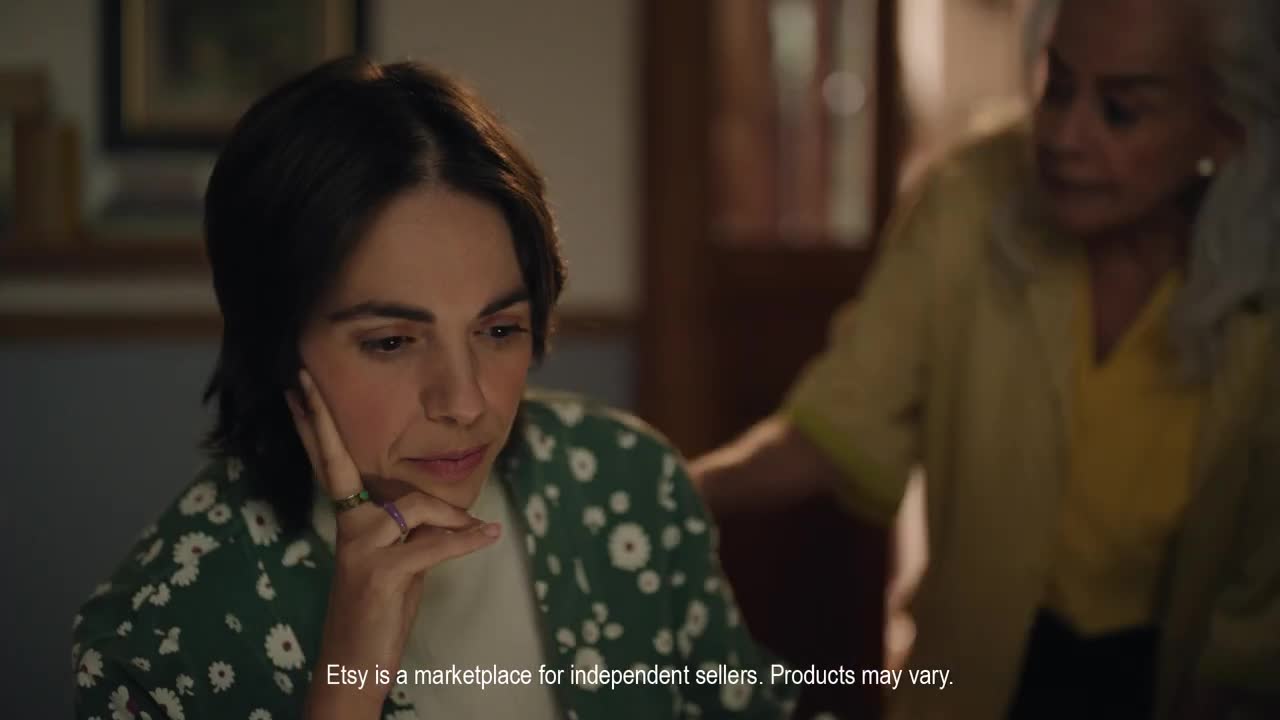  Woman spending time with her grandmother