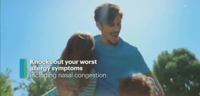 Claritin looking through the window