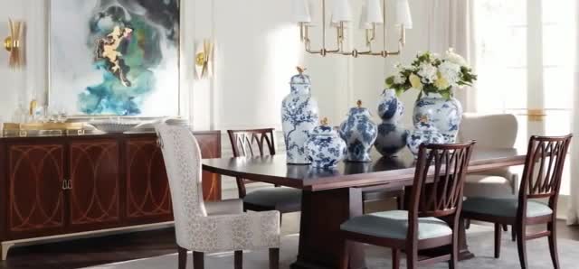 Ethan Allen The March Sale 'Buy More, Save More: Dining Table'