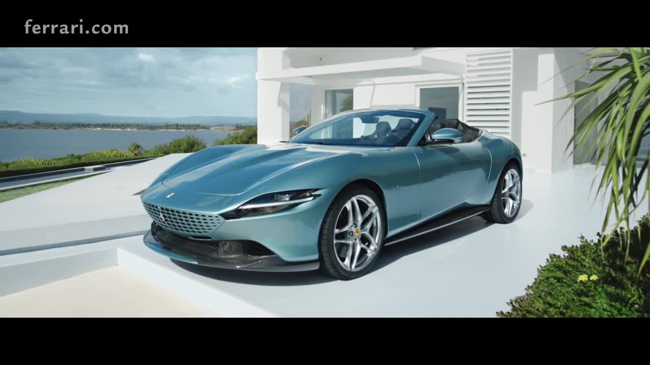 Ferrari The new Ferrari Roma Spider unveiled