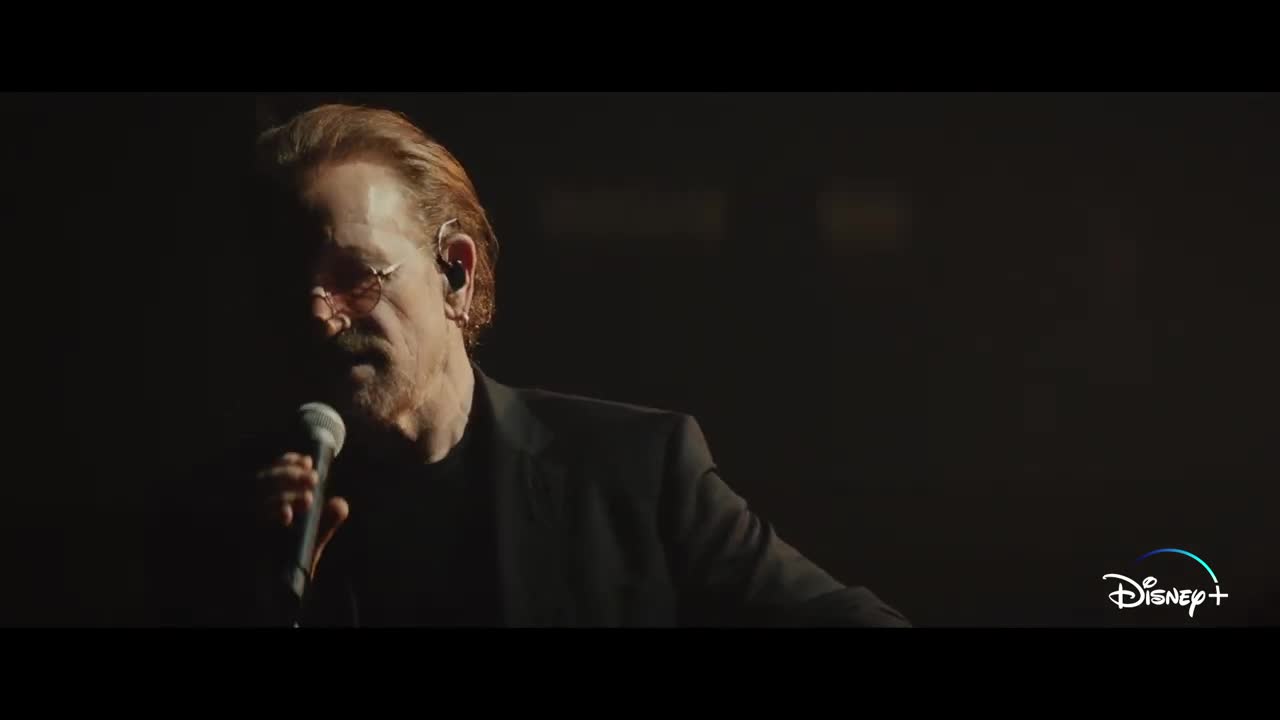 Disney+ (Plus) "One" Bono & The Edge: A Sort of Homecoming 