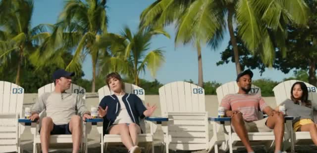 Corona Extra she did a basketball players salute