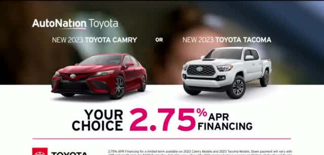  Toyota 'Get You Going: 2.75% Financing'