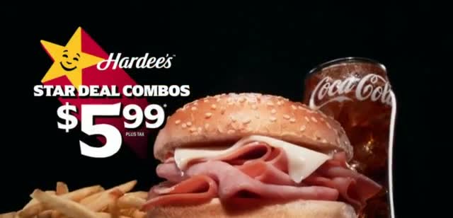 Hardee's Star Deal Combo 'Feed Your Happy: $5.99'