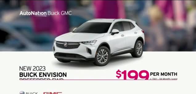 AutoNation Buick GMC '2023 Envision Preferred: $199 per Month'