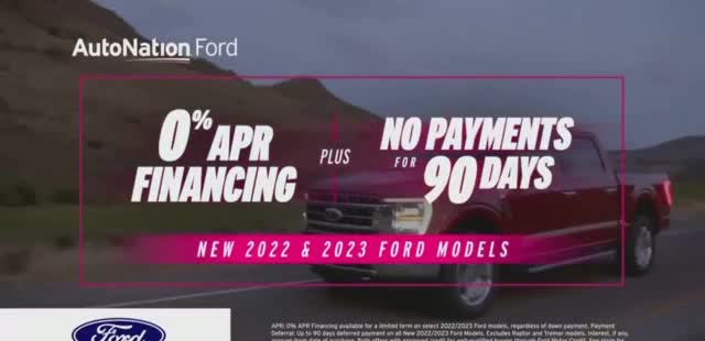 AutoNation Ford Great Offers to Get You Going No Payments for 90 D